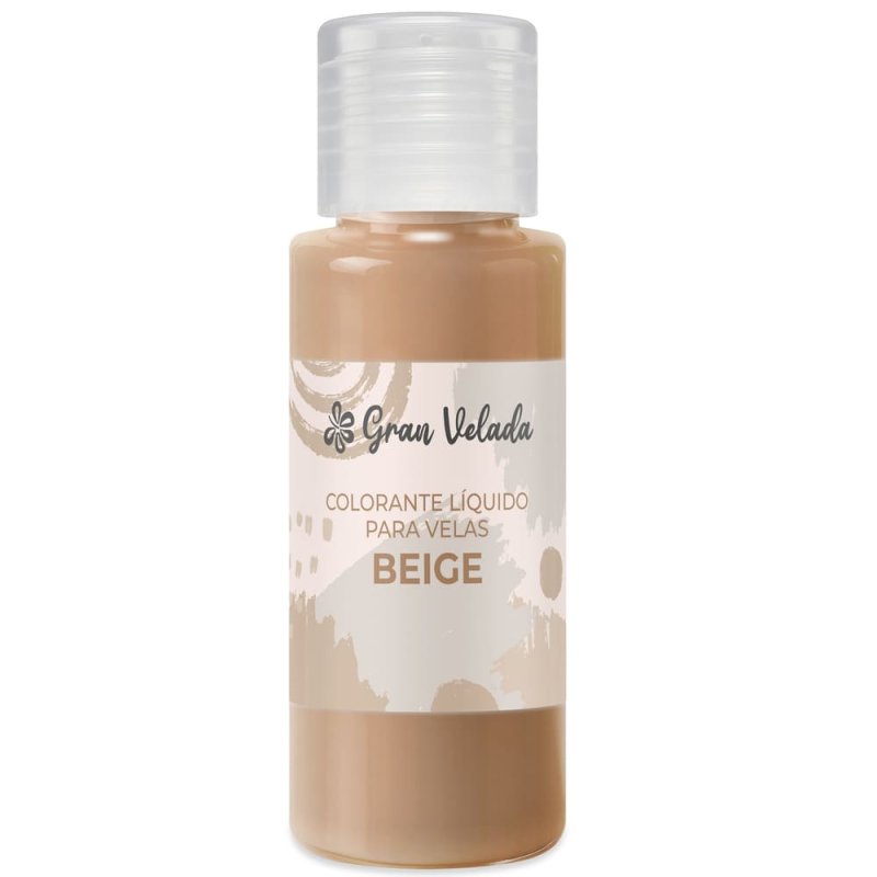 Colorante liquido velas beige