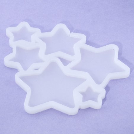 Molde para hacer velas pick de estrella