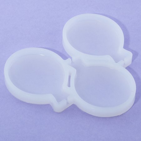 Molde para hacer velas pick en forma de globo