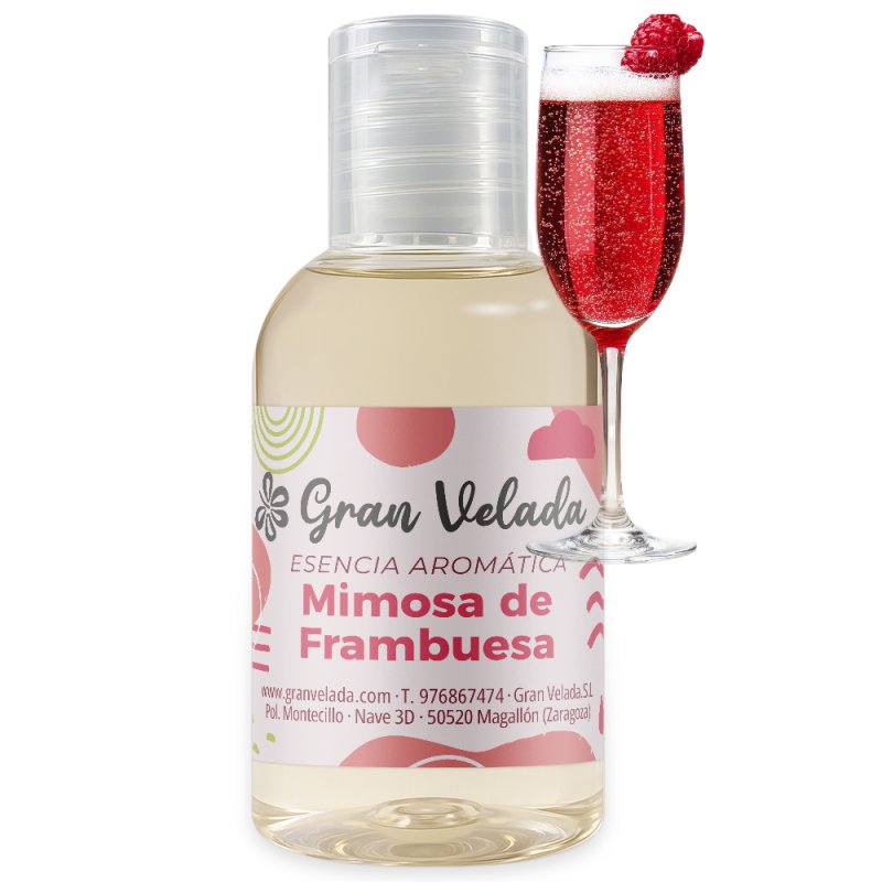 Esencia de mimosa de frambuesa