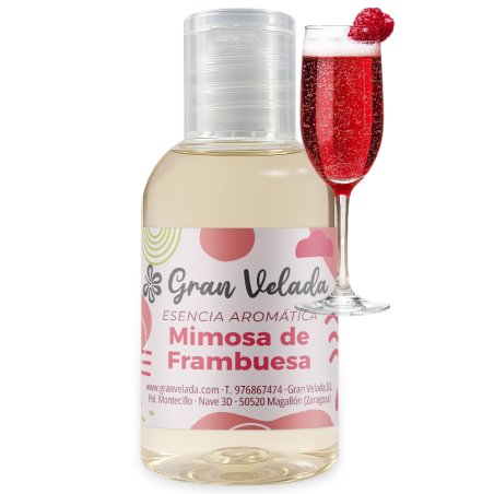 Esencia de mimosa de frambuesa