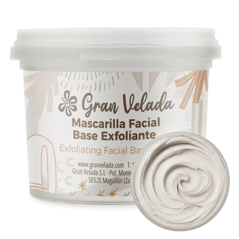 mascarilla base exfoliante facial