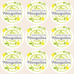 Autocollants anti-moustiques Autocollants anti-moustiques