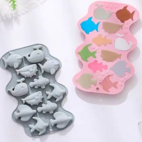 Moule 12 créatures marines Moule 12 créatures marines