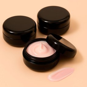 Tarrito 3 ml negro con tapa