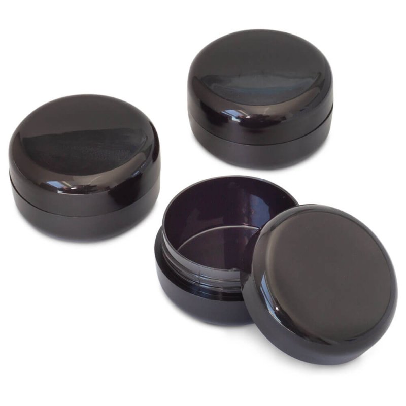 Tarro para muestras de cremas negro