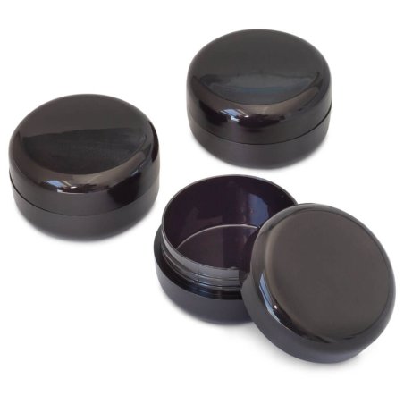 Tarro para muestras de cremas negro