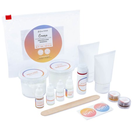 Contenido set crema hidratante con protección mineral