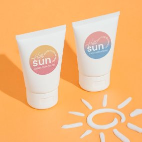 Conjunto creme hidratante com proteção mineral