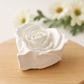 Moule rose en forme de cœur