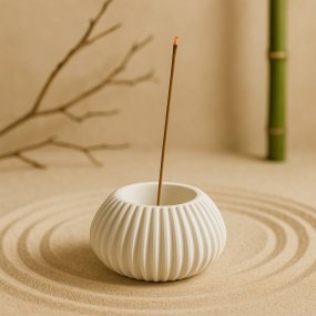 Moule porte-encens rainuré Moule porte-encens rainuré