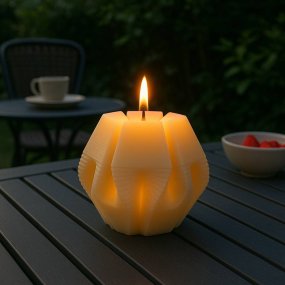 Molde geometrico grande para velas Molde geometrico grande para velas