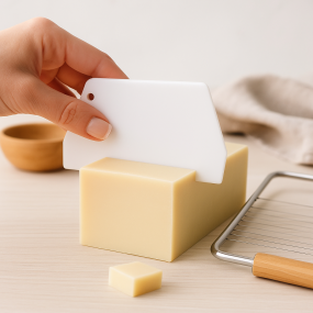 Coupe-savon pour moule rectangulaire en barre