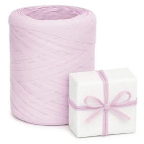 Ruban de raphia lilas vintage