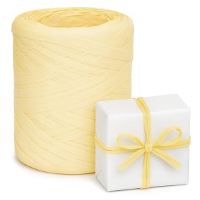Ruban de raphia à la vanille Ruban de raphia à la vanille