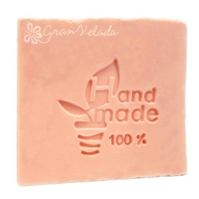 Sello jabon hecho a mano diy