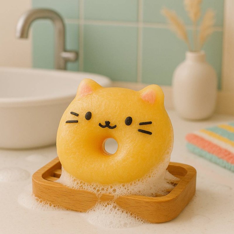 Molde donut gatito