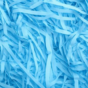 Virutas de papel celeste Virutas de papel celeste