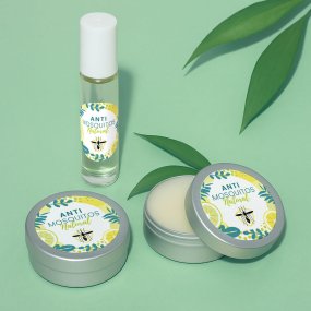 Autocollants antimoustiques naturels