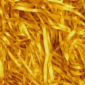 Copeaux de papier doré