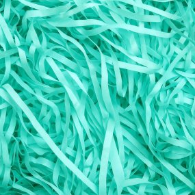 Virutas de papel verde agua Virutas de papel verde agua