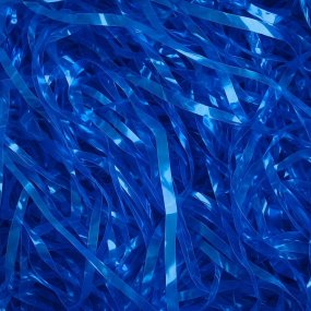 Virutas de celofan azul Virutas de celofan azul