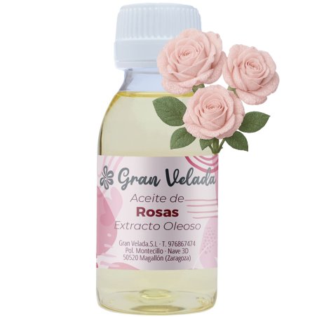 Extracto oleoso de rosas
