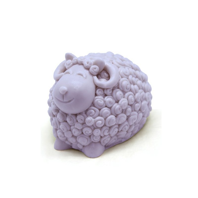 Molde de carnero - Molde para hacer jabones en casa modelo oveja en 3D. - Moldes Jabón Infantil
