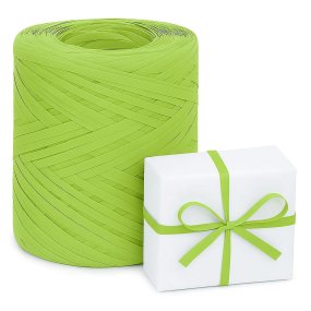Cinta de rafia verde pistacho