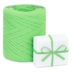 Ruban raphia vert pomme Ruban raphia vert pomme
