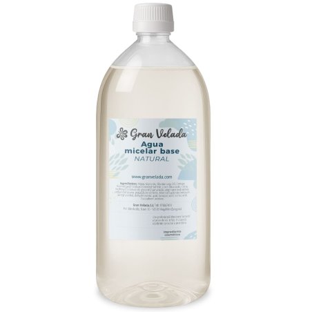 Agua micelar base natural