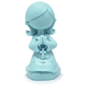 Fille moule de communion priant Fille moule de communion priant