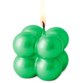 Verniz verde esmeralda metalizado para velas