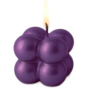 Verniz ametista púrpura metalizado para velas