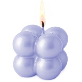 Vernis lavande métallisée pour bougies