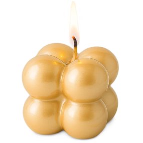 Verniz para pintar velas douradas