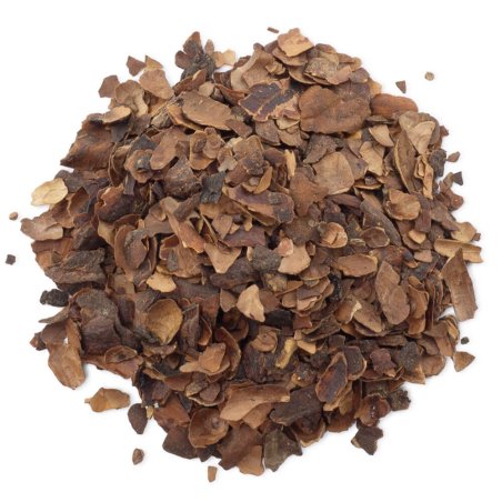 Cáscara de cacao muestra