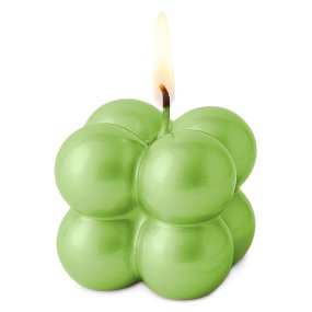 Verniz verde maça metalizado para velas