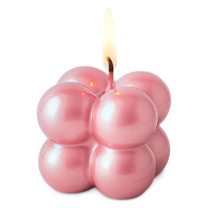 Barniz rosa empolvado metalizado