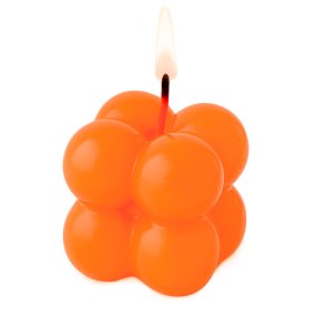 Vernis orange clair néon para velas