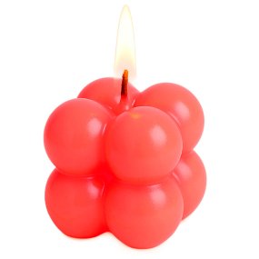 Verniz coral néon para velas
