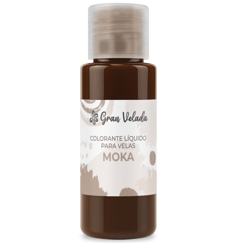 Colorante liquido velas moka