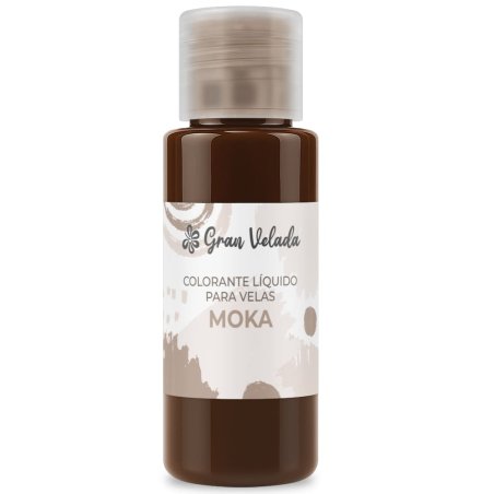 Colorante liquido velas moka