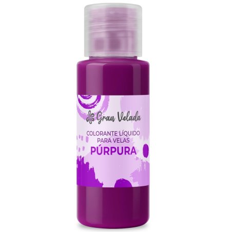 Colorante liquido velas purpura