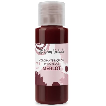 Colorante liquido velas merlot
