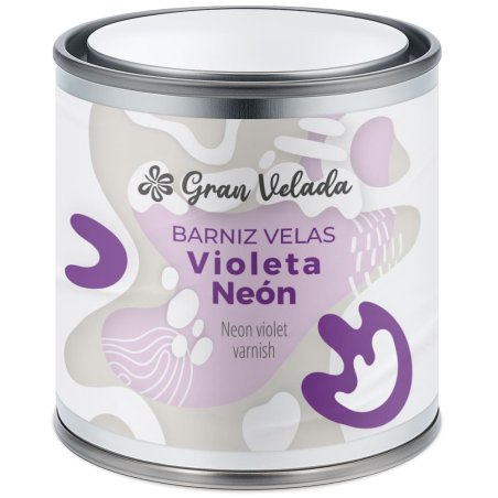 Barniz violeta neón