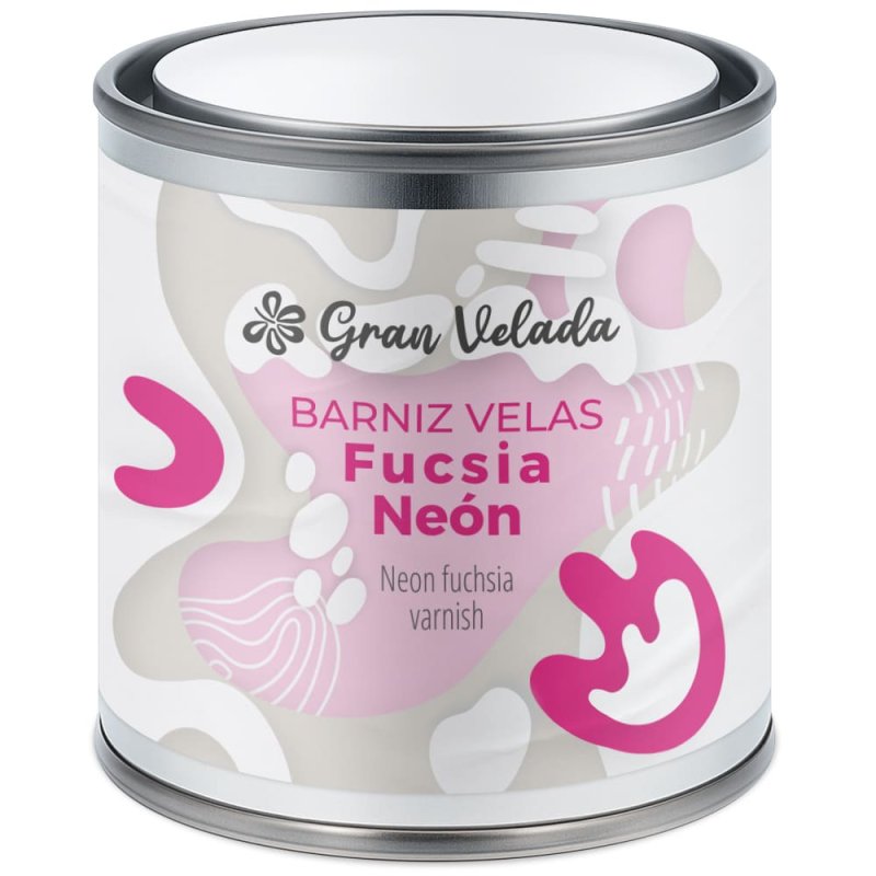 Barniz fucsia neón