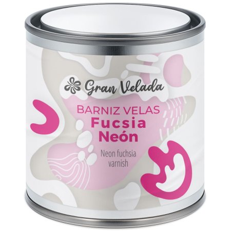 Barniz fucsia neón