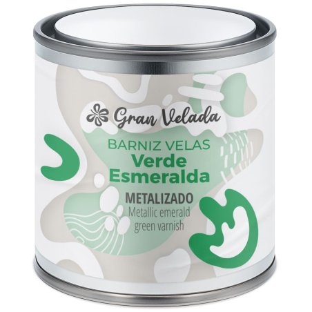 Barniz verde esmeralda metalizado