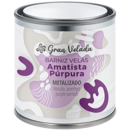 Barniz amatista púrpura metalizado